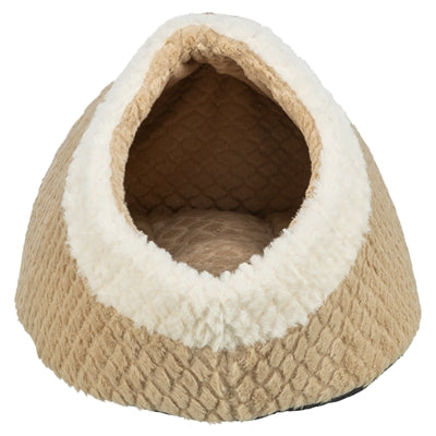 Trixie Cesta para gatos iglo kaline mio marrón claro crema