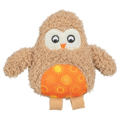 Trixie peluche gufo con erba gatta marrone