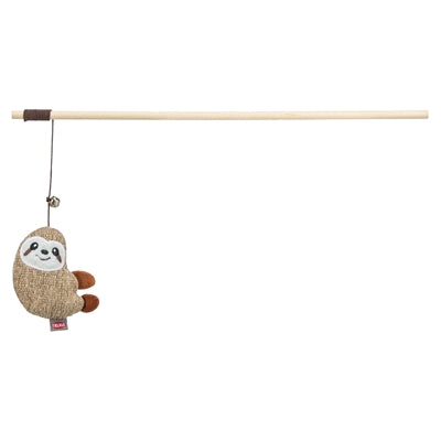 Trixie gato varilla perezoso peluche de madera con hierba gatera