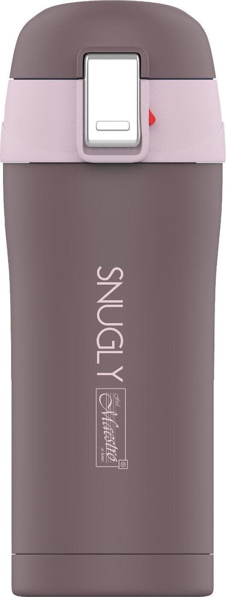 Thermos Maestro - acciaio inossidabile isolato per bevande calde o fredde (300 ml, marrone)