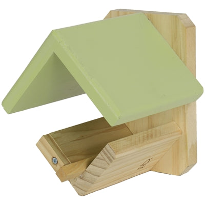 Soporte para tarro de mantequilla de maní Boon con techo de madera verde