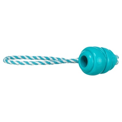 Trixie jumper cone on rope super strong tpr petrol