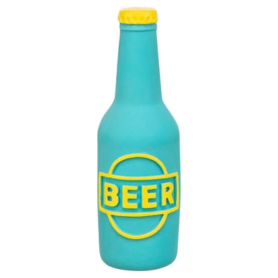 Trixie bottiglia di birra in lattice blu