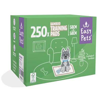 Cuscinetti per addestramento per cuccioli Easypets in bambù