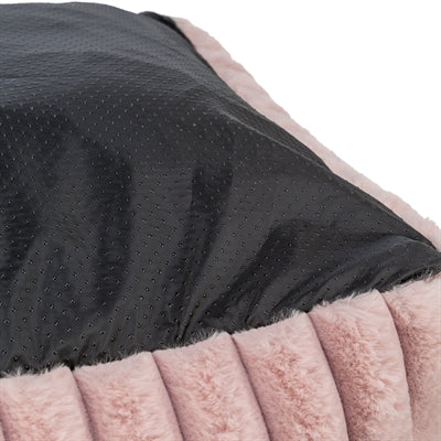 Trixie cama para perros lonni angular pana rosa