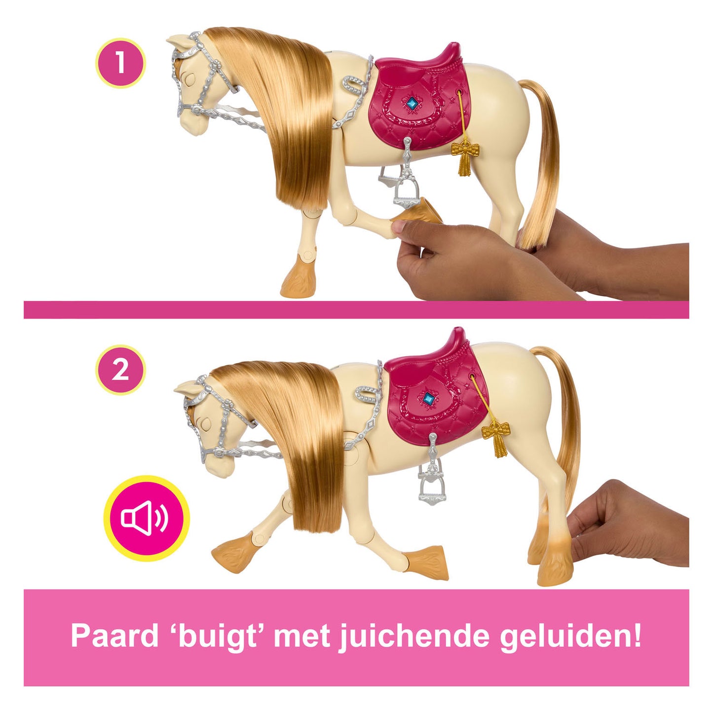 Barbie Family Horse Chase Funciones de caballos