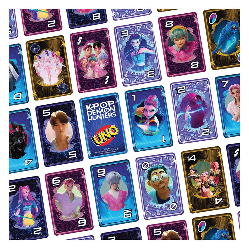Giochi Mattel uno kpop cacciatori di demoni - gioco di carte