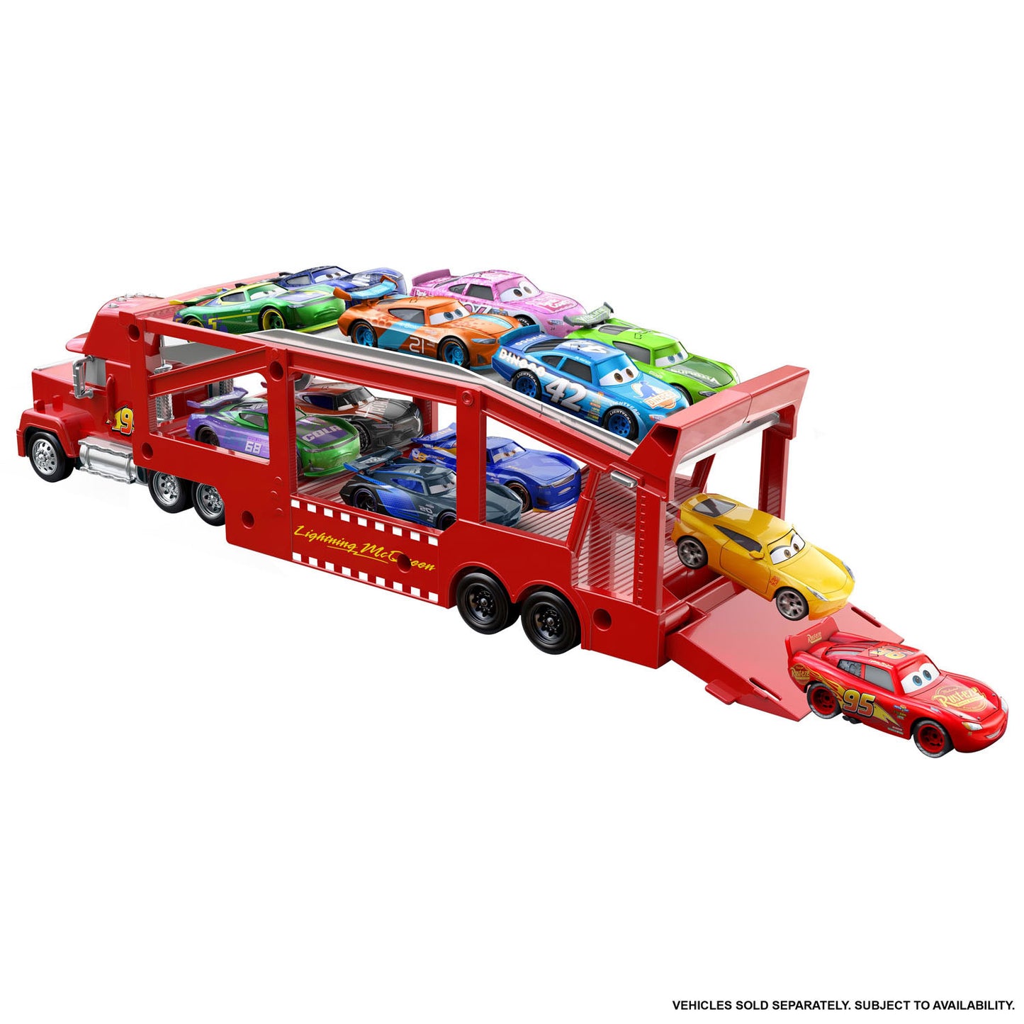 Disney Pixar Mack transportador