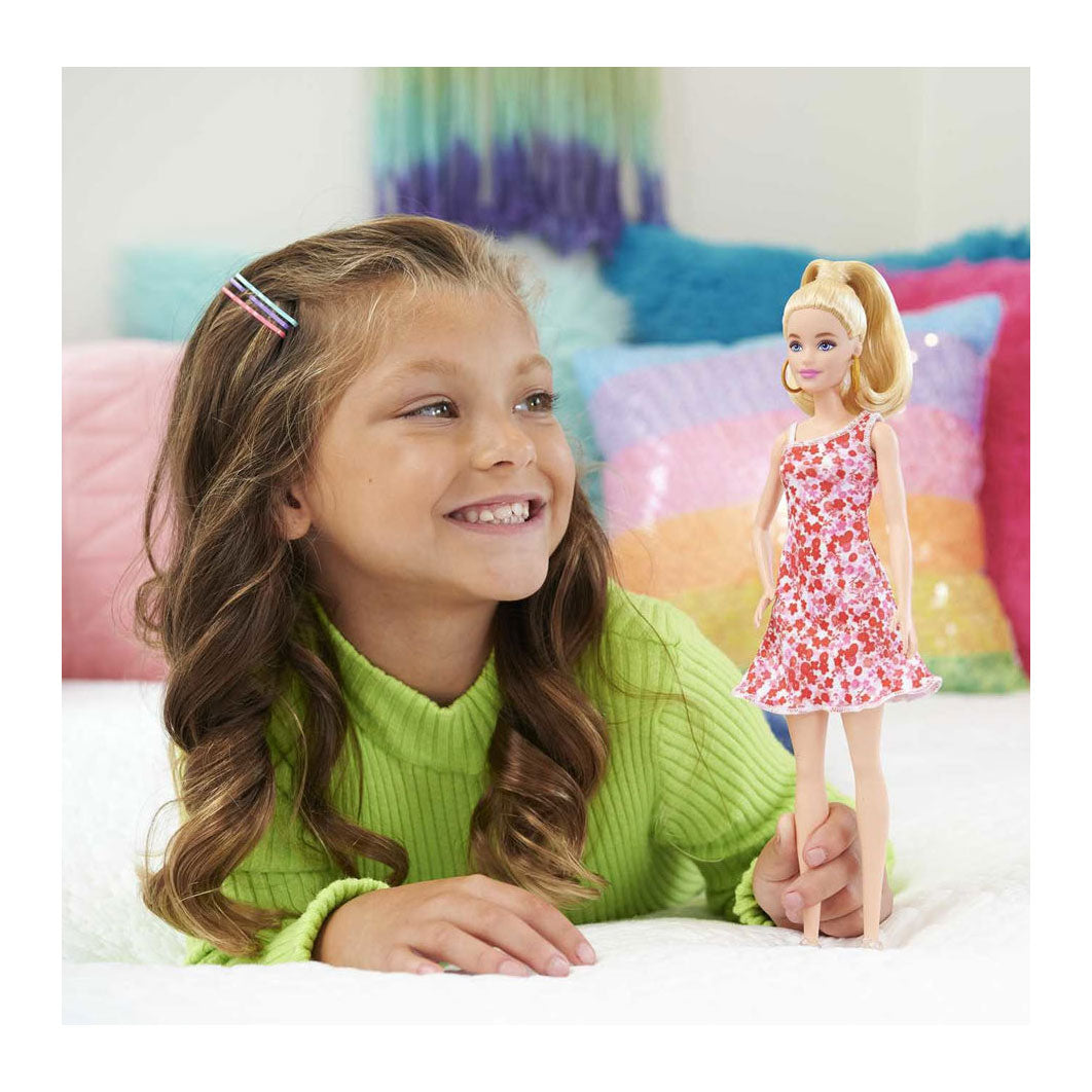 Mattel Fashionista Pop Pink Florel Dress
