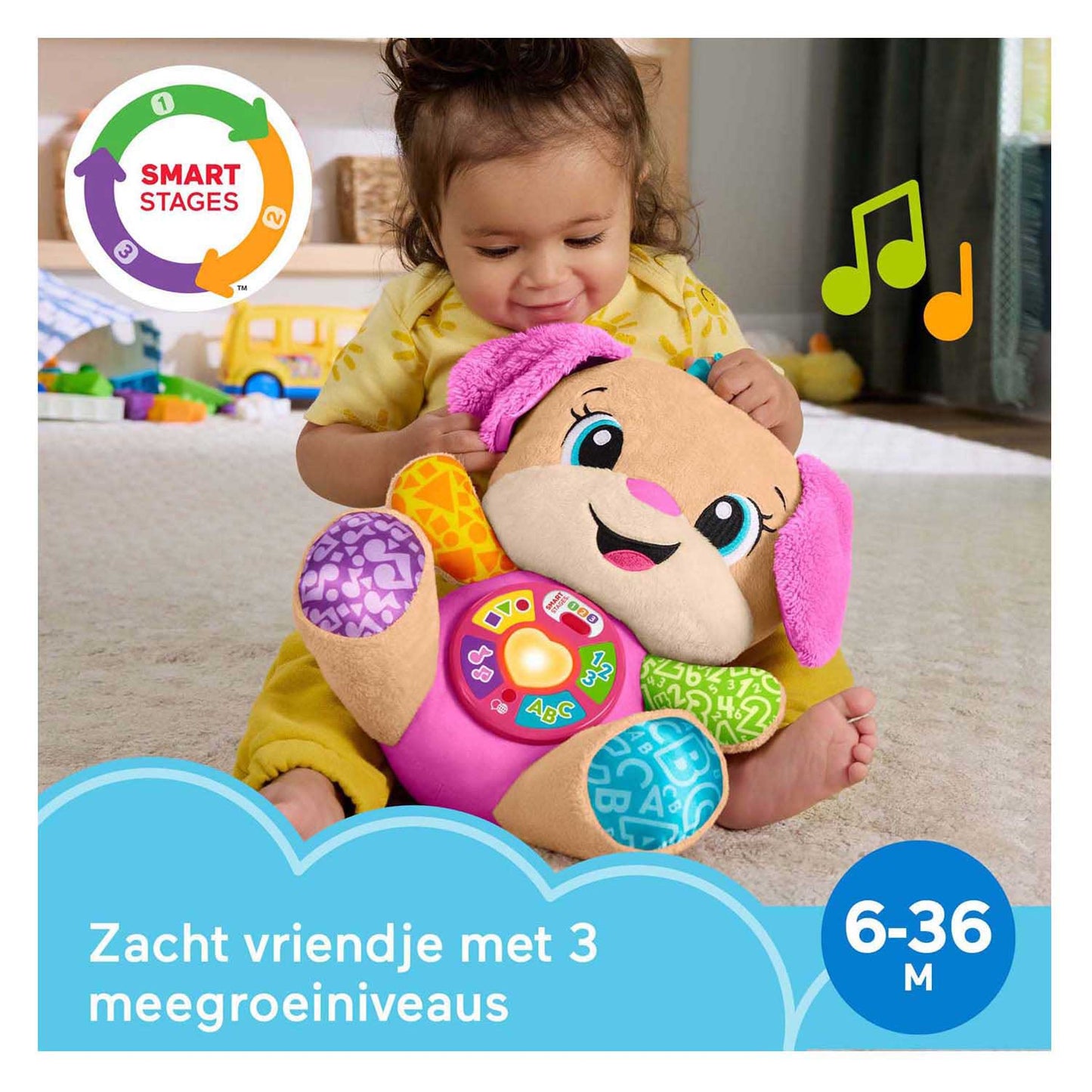 Fisher Price Cuppy Sister + Light and Sound