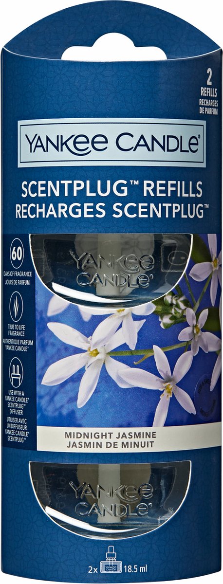 Yankee candle - Midnight Jasmine - Ricarica diffusore elettrico - 2 pezzi