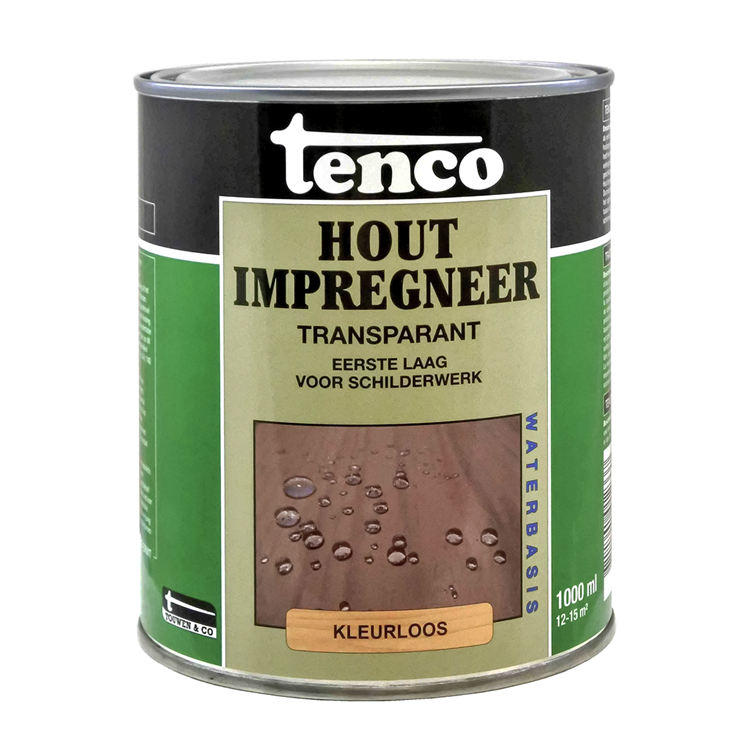Tenco 1066096 - impregnante per legno 1 l | 3 pezzi