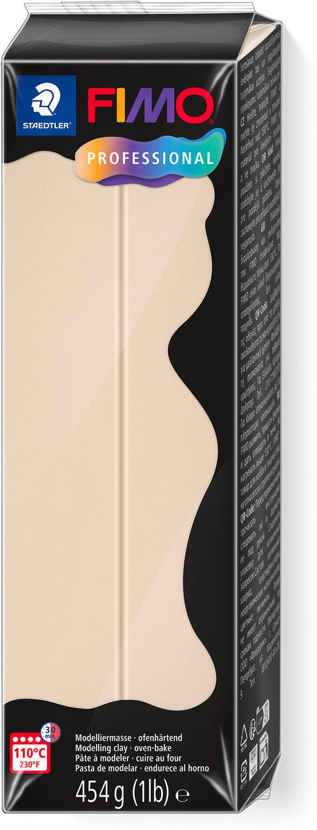 Arcilla de modelar profesional fimo 454 g beige