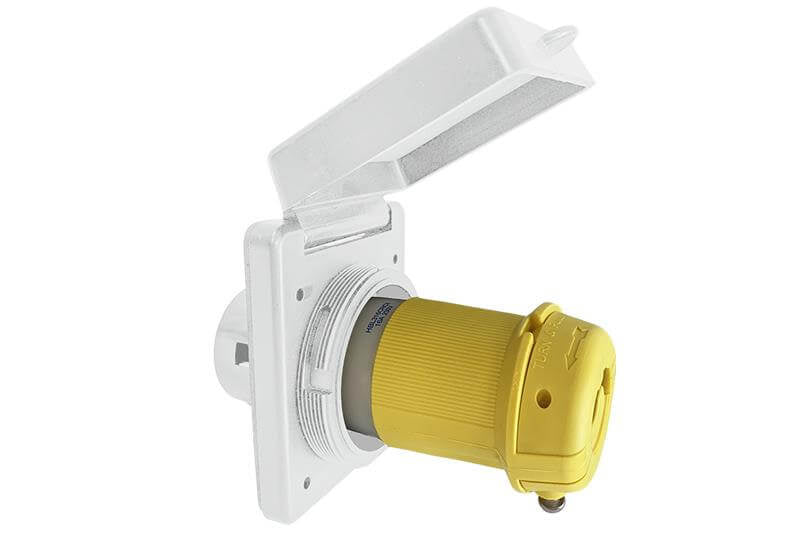 Caja entrada pared Marine 220 - 250v blanca