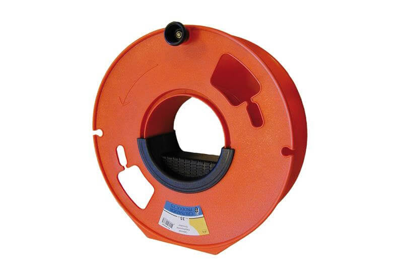 Avvolgitore manuale per un massimo di 35 metri di cavo in neoprene 3x 1,5 mm²