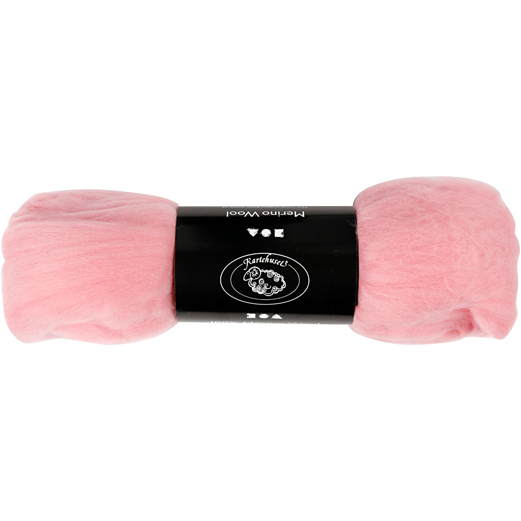Lana merino Creative Company, spessore 21 my, rosso chiaro, 100 gr 1 scatola