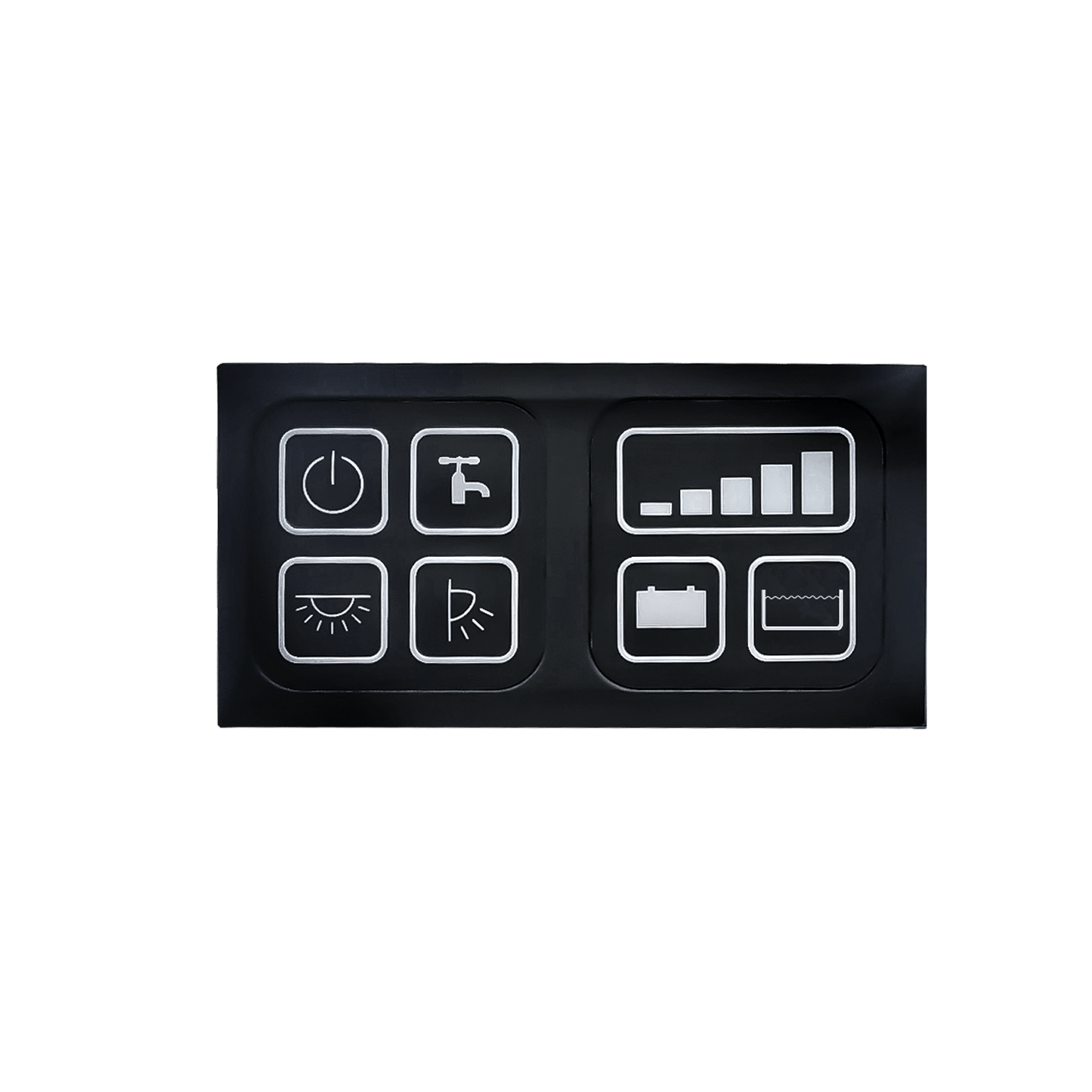 Kit PDU distribuidor de energía precableado con mazo de cables del sensor de nivel de agua y panel de control