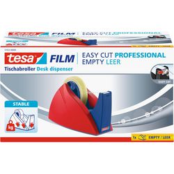 Dispenser per nastro adesivo tesa easy cut rosso