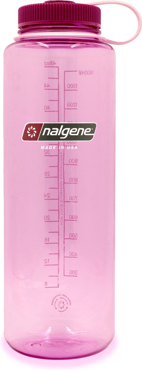 Nalgene - botella de boca ancha - botella para beber - botella de agua - 1500ml - a prueba de fugas - libre de bpa - sustentar - cosmo