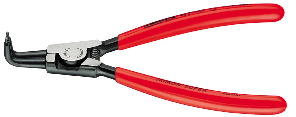 Pinza per anelli elastici Knipex a01 90° ø3-10 est