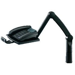 Braccio porta telefono oscillante 5020004 hansa nero