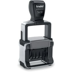 Timbro trodat 5430 blu, rosso 3 righe de