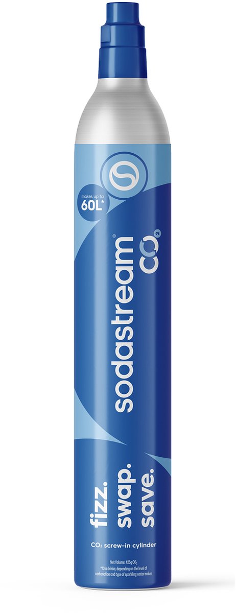 Tornillo sodastream en cilindro de co2 60l
