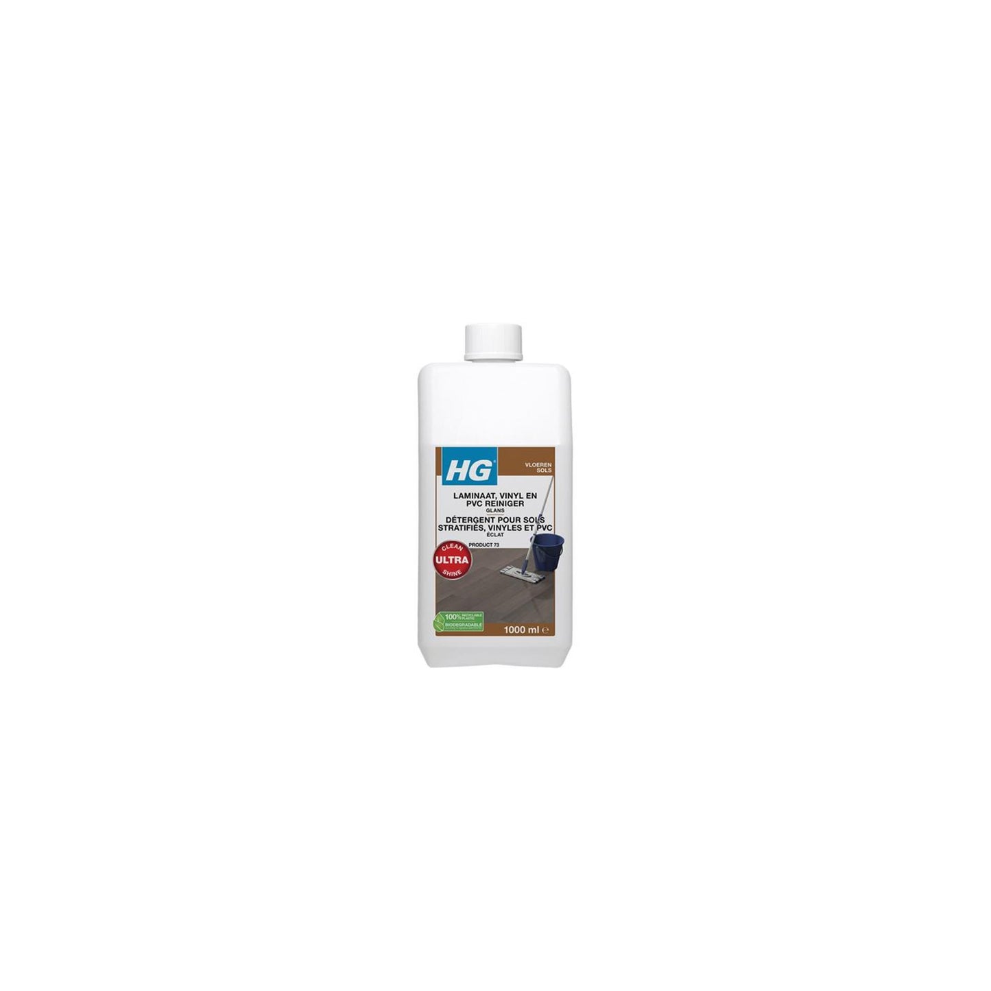 Laminado Hg, vinilo pvc limpiador brillo | 2 piezas