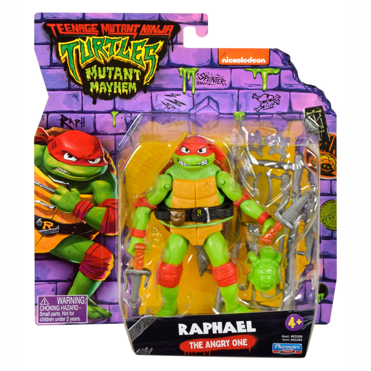 Boti Teenage Mutant Ninja Turtles Spense Figura Raphael quella arrabbiata
