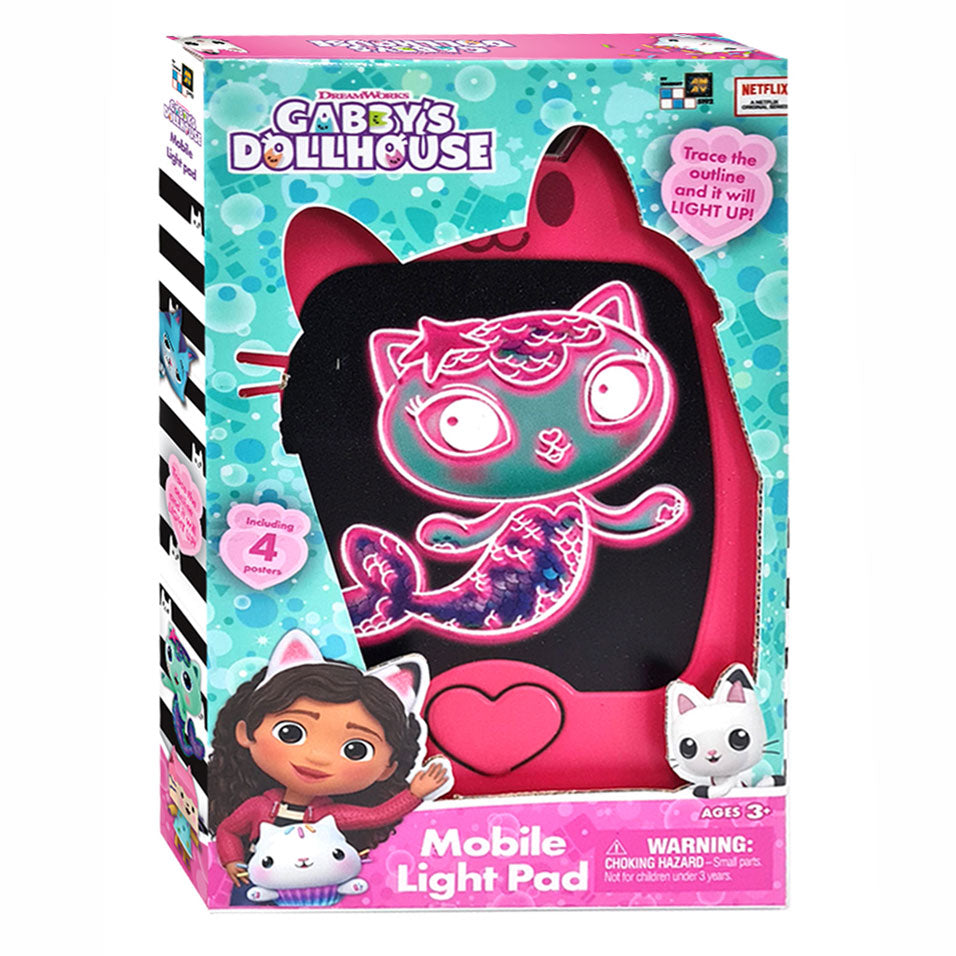 Tablero de dibujo de luz móvil de Boti Gabby's Dollhouse