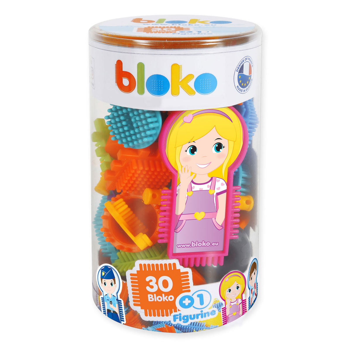 Boti Bloko Nopper Builds Builds con figura, 31dlg.