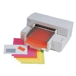 Etichette multifunzionali Herlitz rosso neon 600 pezzi