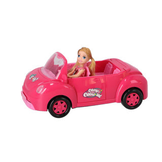 Foto divertente cabriolet con pop