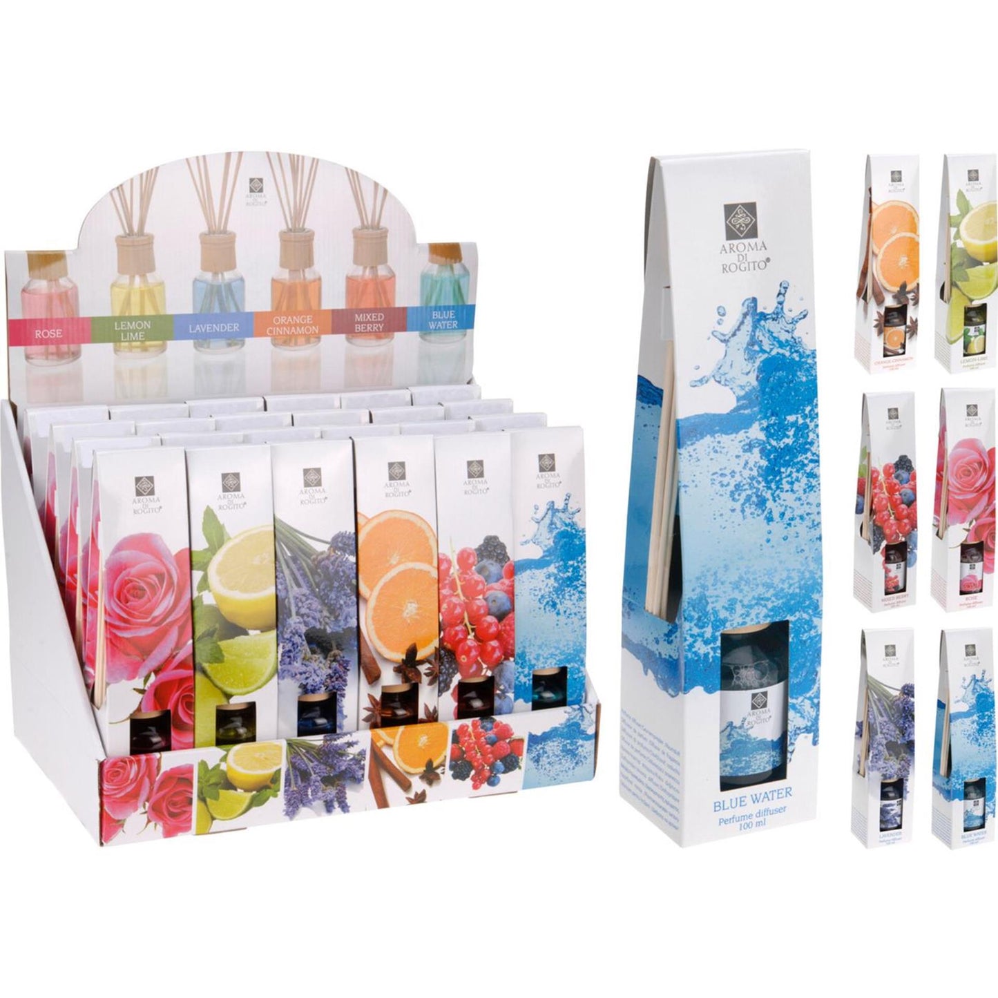 Bastoncini profumati da 100 ml ass.