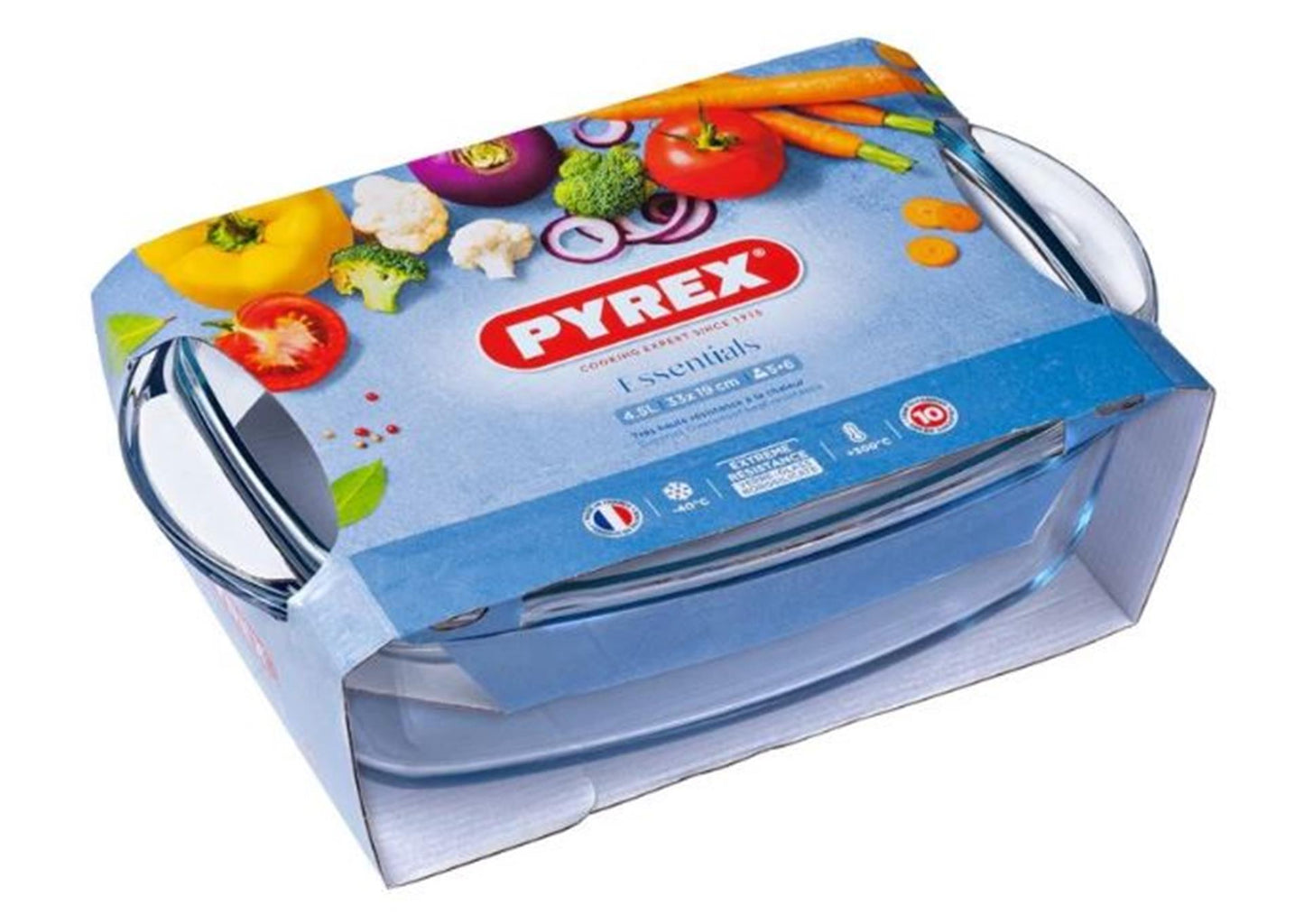 Ciotola Pyrex con coperchio 4,3+2,2 l
