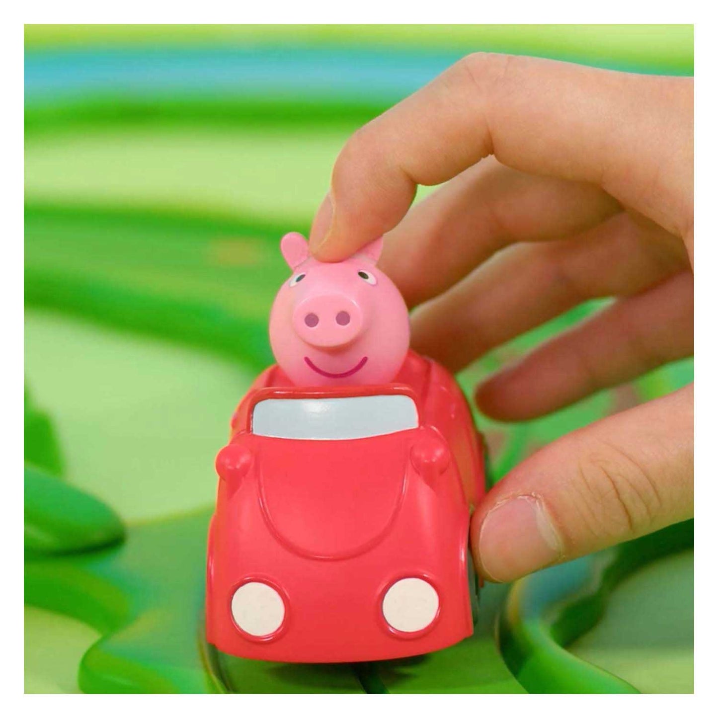 Gear2play peppa pig whizz around - peppa's kleine rode auto set
