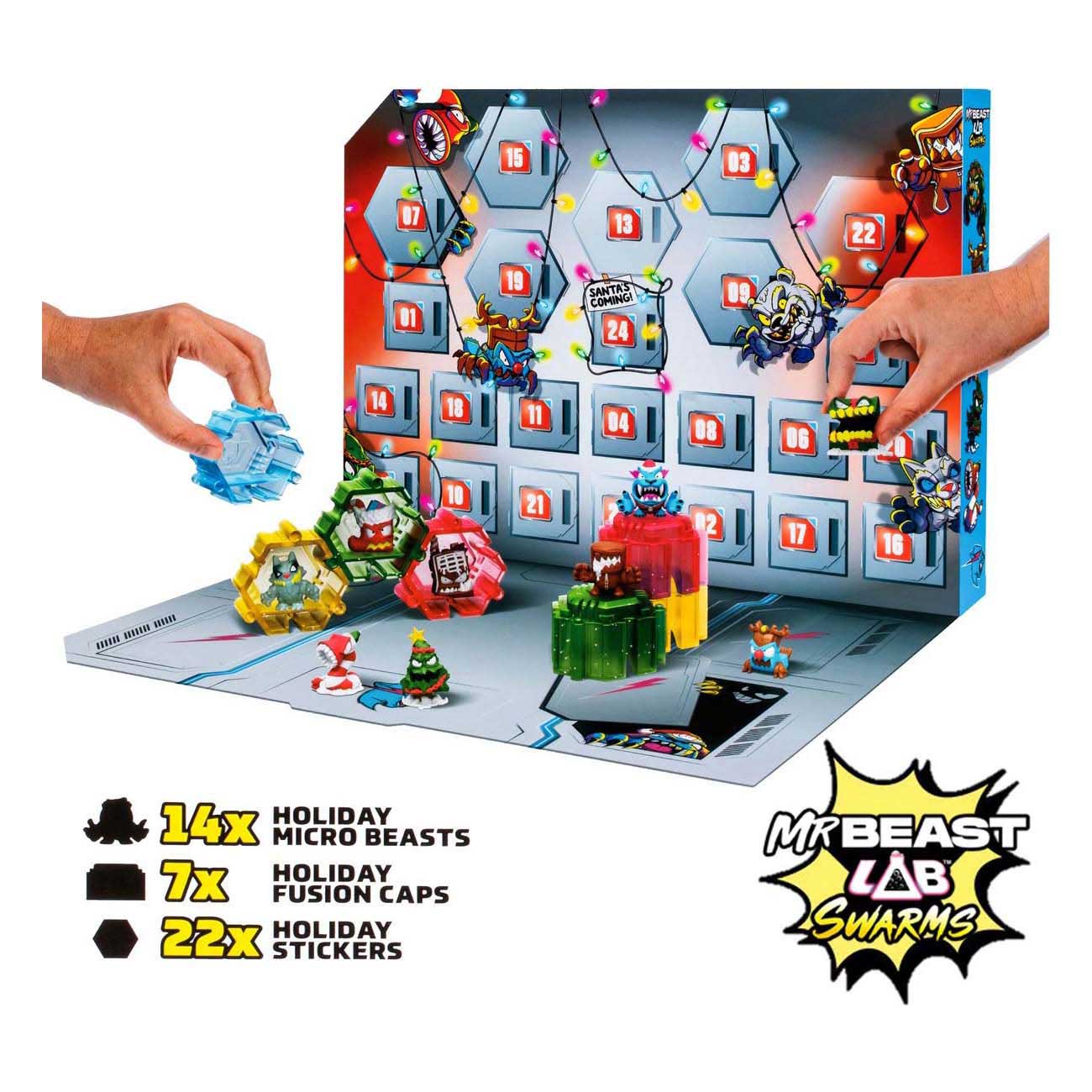 Calendario dell'avvento Spectron mr.beast lab sciami s3