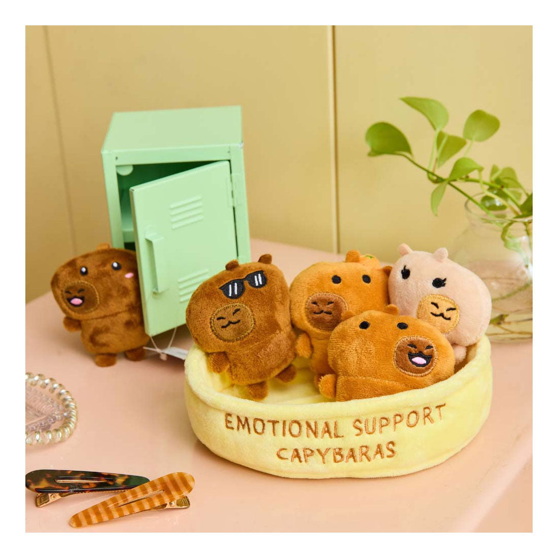 Spectron Peluche Capibara di supporto emotivo - 6 pz.