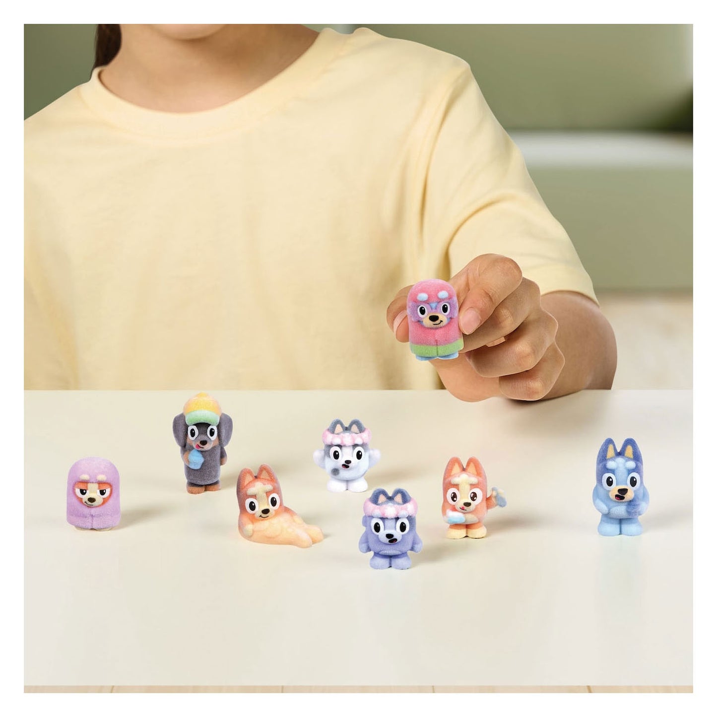 Mini personaggi da collezione Spectron bluey - 2 personaggi