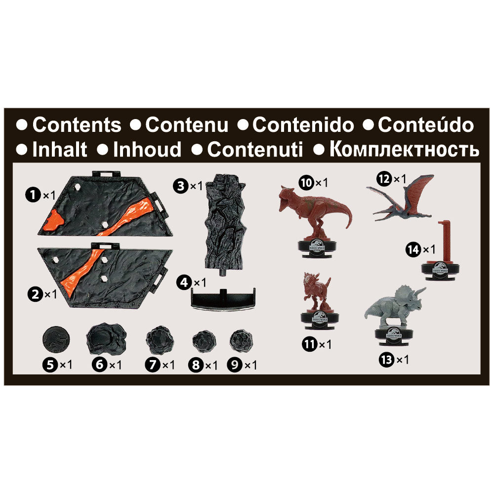 Epoch Jurassic World Volcano Bheke Balance Balance