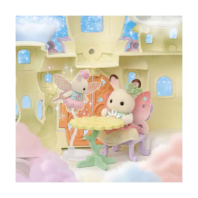 Sylvanian families 5815 hemels prinsessenkasteel inclusief 2 fluweelzachte speelfiguren
