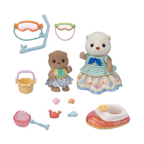 Epoch Familias Sylvanian Zeeotter Splashy Snorkel Set