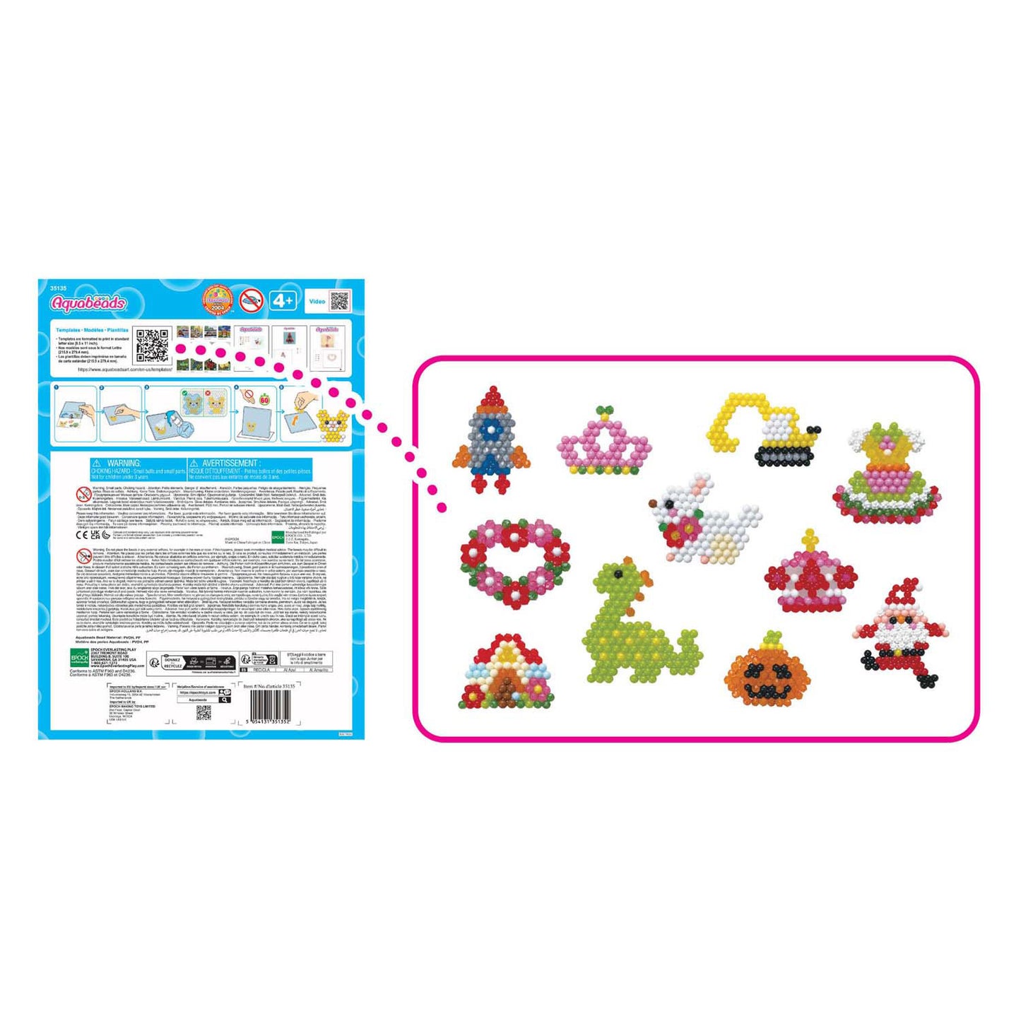 Cofanetto scolastico Aquabeads - 5000 perline