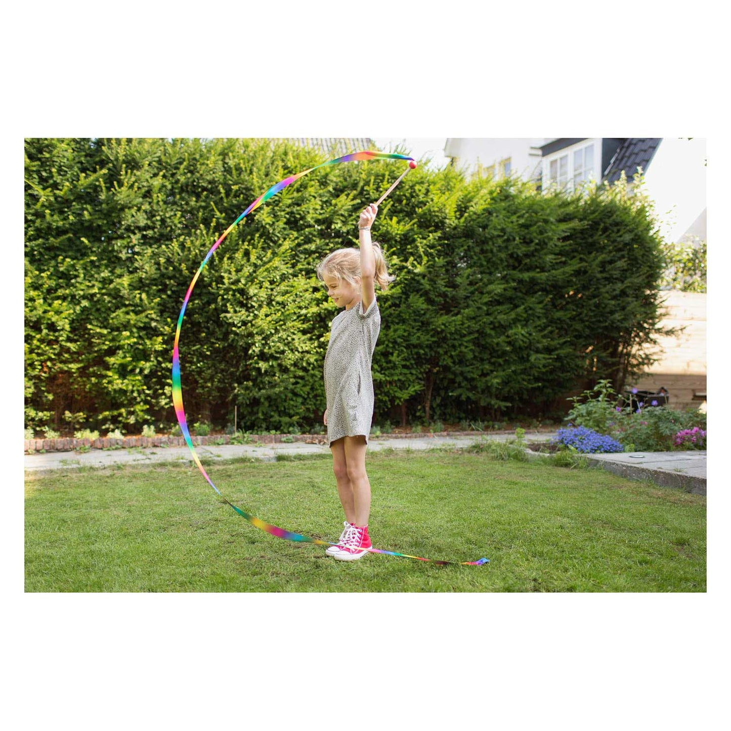 BS Toys Dance Ribbon con bastone di legno