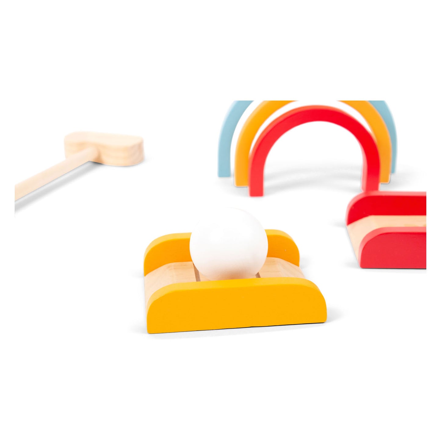 Set da golf in legno giocattoli BS
