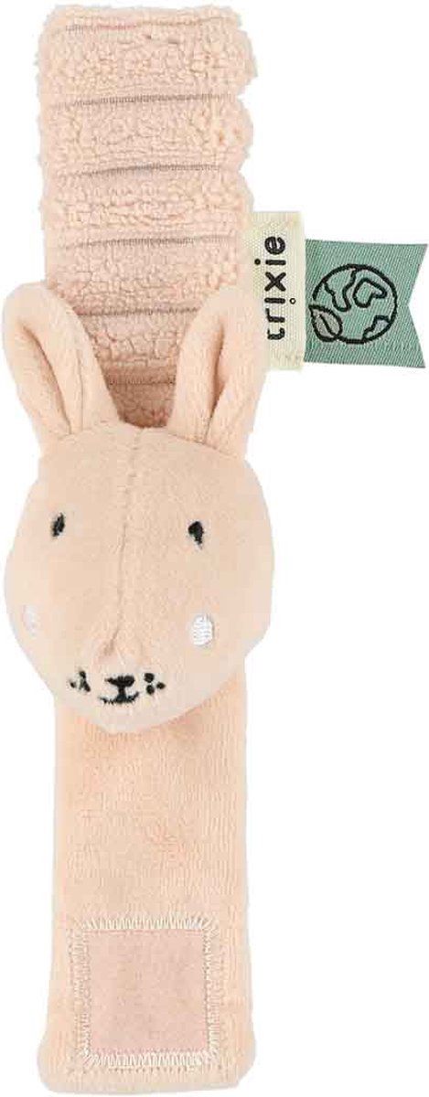 Trixie pulsera sonajero - mrs. conejo