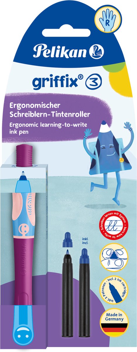 Penna a inchiostro Pelikan griffix® sweet berry per destrimani