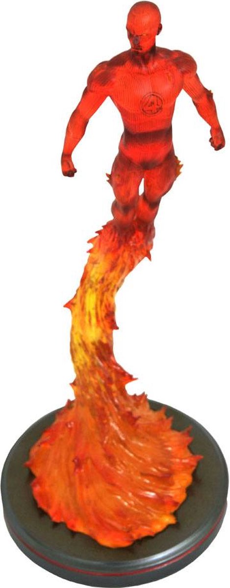 Diamond Select Marvel Comic Premier Collection statua torcia umana 36 cm