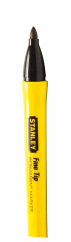 Stanley Hand Tools resaltador punta fina negro - 0-47-316
