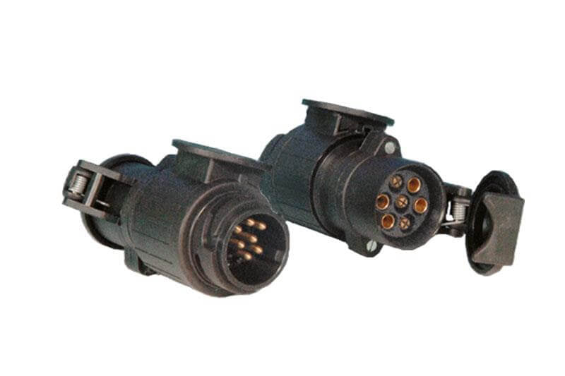 Adaptador de conector DIN de 13 pines a conector hembra de 7 pines